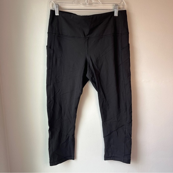 Lululemon Pace Rival High-Rise Crop 22" Black Leggings - Picture 5 of 16